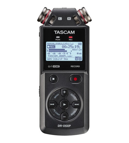 TASCAM DR-05XP 2-Channel 32-Bit Float Portable Audio Recorder